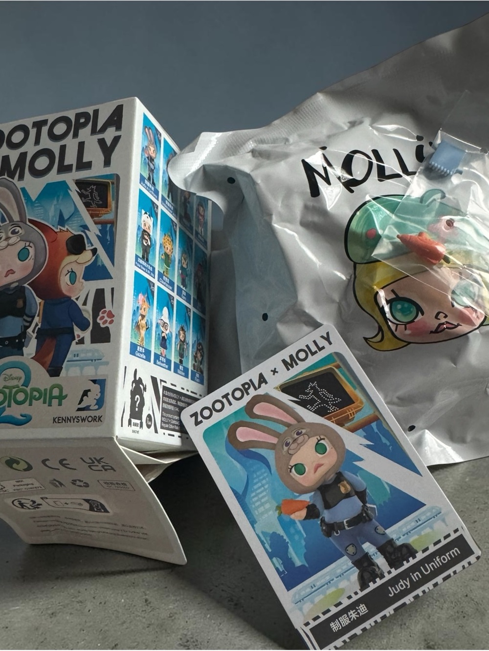 Zootopia x Molly Judy in Uniform Vinyl Figure - Sealed Bag